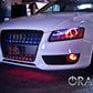 Oracle 07-13 Audi A5 LED Headlight Halo Kit - Red