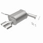 BRE Exhaust 03-04 G35 3.5L Muffler Kit