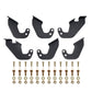 Westin 25-26 Toyota 4Runner Outlaw Drop Nerf Step Bars - Textured Black