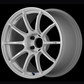Advan RSIII 18x7.5 / +48 Offset / 5-112 / 66.5mm Bore / Racing White Metallic & Ring