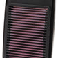 K&N 05-10 Suzuki GSF650 / 06 GSF1200 / 07-10 GSF1250 / 08-09 GSX650F Replacement Air Filter