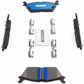 Timbren 15-20 Ford F-150/Lobo BES Severe Duty Semi-Metallic Brake Pads - Rear