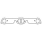 Cometic Pontiac 326-455 CI V8 .043in Copper Exhaust Manifold Gasket Set - 2.000in x 1.550in D-Ports