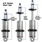 Ridetech Anodized HQ Coilover Shock Single Adjustable 6.9in Stroke / 2in Stud Mount - Single