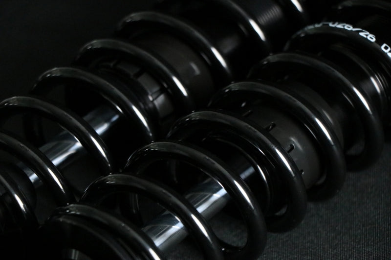 Ohlins 14-26 Harley FL Touring STX 36 Twin Blackline 12in Blk Reservoir Shocks - Heavy Duty Springs