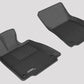 3D MAXpider 2014-2020 Lexus IS Kagu 1st & 2nd Row Floormats - Black