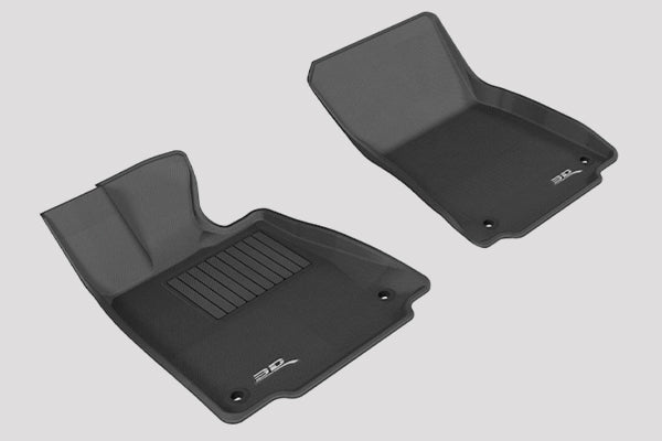 3D MAXpider 2014-2020 Lexus IS Kagu 1st & 2nd Row Floormats - Black