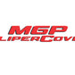 MGP 4 Caliper Covers Engraved Front & Rear 22-23 Jeep Wagoneer MOPAR Red Finish Silver Ch (19in+ Wh)