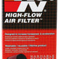 K&N Universal Clamp-On Air Filter (2-7/16in FLG - 4-1/2x3-3/4in B - 3x2in T - 4in H)