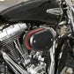 K&N 00-16 Harley Davidson Street Metal Intake System Flare Black