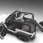 Husky Liners 07-10 Jeep Wrangler JK 2dr (Incl. TG & Tub Liner) Guardian Impact Jeep Liner