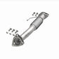 BRE Exhaust 05-08 Escape Mariner Tribute 2.3L 3.0L Front Pipe Kit