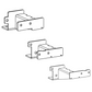Go Rhino 16-23 Toyota Tacoma DC 4dr Brackets for Dominator Xtreme Frame Slider - Tex. Blk