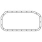 Cometic Gasket BMW M10B18/M10B20/S14B20 .062in Fiber Oil Pan Gasket - Upper