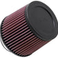 K&N Filter Universal Rubber Filter 3in Flange ID 6in Base OD 5.125in Top OD 5in Height