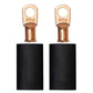 Moroso 3/8in Dia Stud 2 GA Wire Crimp/Solder Battery Cable Terminal Kit (2 Pack)