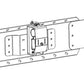 Go Rhino XRS/SRM 4-CORE Clamp Mount Kit for Hi-Lift Jack - Tex. Blk (No Drill)