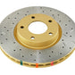 DBA 04-05 Mazda 3 2.3L (exc. MazdaSpeed) Front Drilled & Slotted 4000 Series Rotor