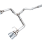 AWE Tuning 2022+ VB Subaru WRX Track Edition Exhaust - Chrome Silver Tips