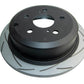 DBA 02-06 Toyota Camry SE/XLE Rear Slotted Street Series Rotor