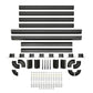 Westin EXP Roof Rack for Mid Size EXP Truck Cap (RACK ONLY - NO CAP) 45x55in. - Tex. Blk