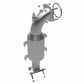 MagnaFlow DF Conv 2020 Jeep Cherokee Single Underbody 2L