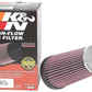 K&N Universal Clamp-On Air Filter 2-3/4in Flange 3-1/2in T 8-1/4in Height