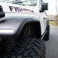 Fishbone Offroad 2018+ Jeep Wrangler JL/JLU/2020+ Gladiator JT  Alum Front Fender Flares  - Black