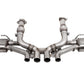 Corsa 2023 Chevrolet Corvette C8 Z06 3in Valved Cat-Back Exhaust Muffler System (Re-Uses Stock Tips)