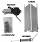 Rock Slide Rebuild Kit Step Slider - 4 Door Driver Side (Gen 3)