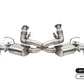 Corsa 20-23 Chevrolet Corvette C8 RWD 3in Valved Cat-Back w/ 4.5in Carbon Fiber Black PVD