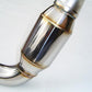 Invidia 02-07 WRX/STi Polished Divorced Waste Gate Downpipe with High Flow Cat