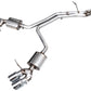 AWE Tuning 19-21 Porsche Macan 3.0T/2.9TT Touring Edition Catback Exhaust w/ Chrome Silver Tips