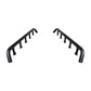 Go Rhino SRM500 Dual Rail Kit (For 65in. Long Rack) - Tex. Blk (Rails ONLY - Req. Platform)