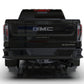 Rally Armor 20-24 GMC Sierra 2500/3500 HD Denali Black Mud Flap w/White Logo