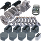 Eagle Chevy 400 3.750in Crank 5.700in I-Beam Rods -5cc Flat Top 4.155in Pistons Rotating Assembly