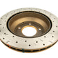 DBA 06-15 Audi Q7 Rear Drilled & Slotted 4000 Series Rotor