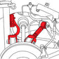 SPC Performance 95-98 Nissan 240SX Rear Passenger Side Adjustable Control Arm
