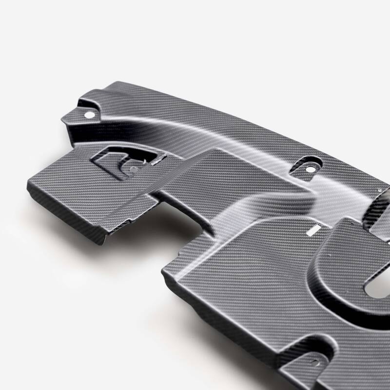 Seibon 23-24 Toyota GR Corolla Carbon Fiber Cooling Plate - Matte Finsih