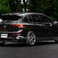 MBRP 2022 Volkswagon Golf R MK8 3in Cat-Back Quad Rear w/ Carbon Fiber Tips Valve Delete Exhaust