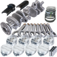 Eagle Chevy 350 3.750in Crank 6.000in H-Beam -18cc 4.000in Pistons Rotating Assembly