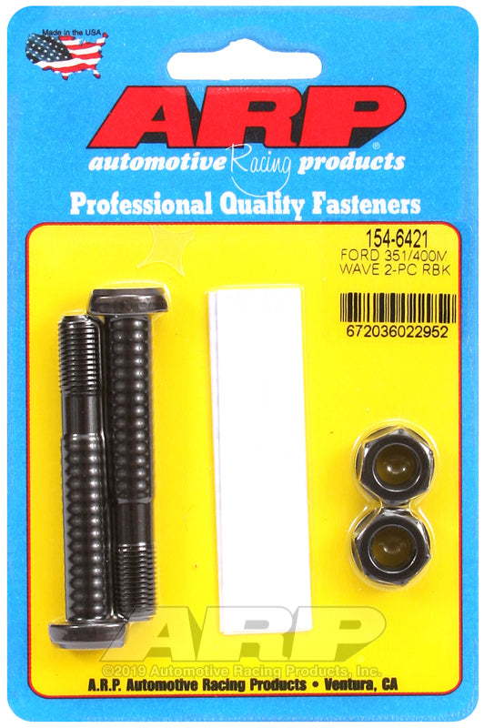 ARP Ford 351/400M Wave Lock Rod Bolt Kit - 2pcs
