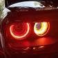 Oracle 15-23 Dodge Challenger LED Headlight Halo Kit - Red