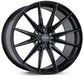 Vossen HFX-2 22x10 / 6x139.7 / ET-18 / Super Deep Face / 106.1 - Satin Black Wheel
