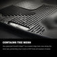 Husky Liners 22-23 Lexus LX600 X-Act Contour Black Third Row Floor Liners