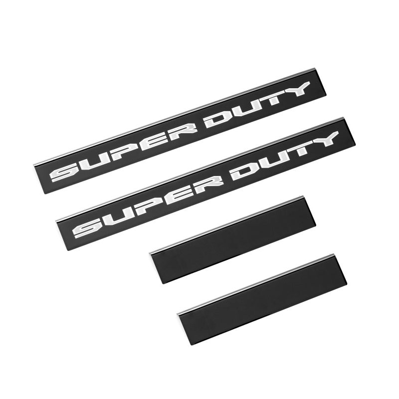 Putco 23-25 Ford F250/F350/F450/F550 Crew Cab Black Platinum Door Sills