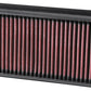 K&N 12-16 Peugeot 208 L3-1.0L Replacement Air Filter