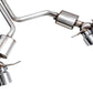 AWE Tuning 2022+ Porsche Macan 2.9TT Touring Edition Catback Exhaust w/ Chrome Silver Tips