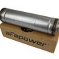 afe MACH Force-Xp Muffler 2-1/2 IN ID Center/Center x 5 IN Dia. x 18 IN L - Round Body