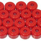 Prothane Universal Shock Mount / End Link 5/8 ID SM 1/2 Hour Glass - Red